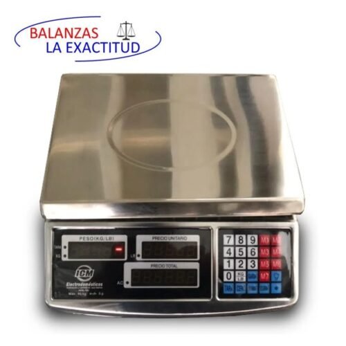 Balanza Electronica Acero Inoxidable 40KG