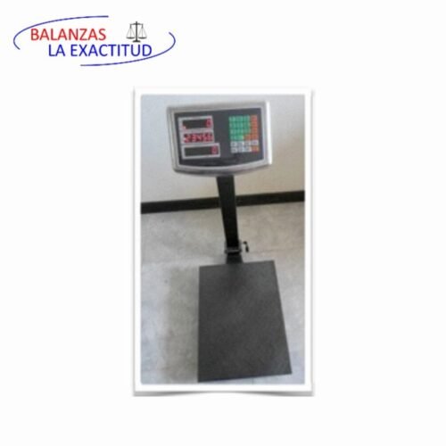 Bascula Acero Doble Display - Cabezote 180° rotación