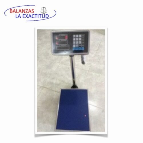Báscula 150 Kg Tapa Azul Base espesar