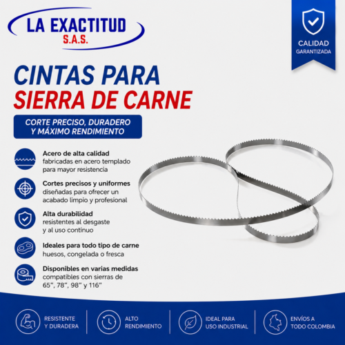 Cintas para Sierra de Carne