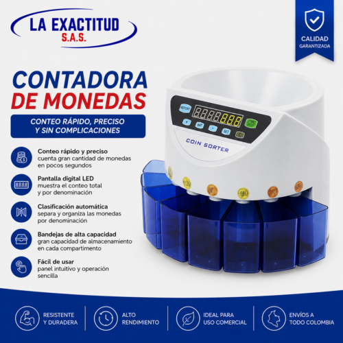 Contadora de Monedas