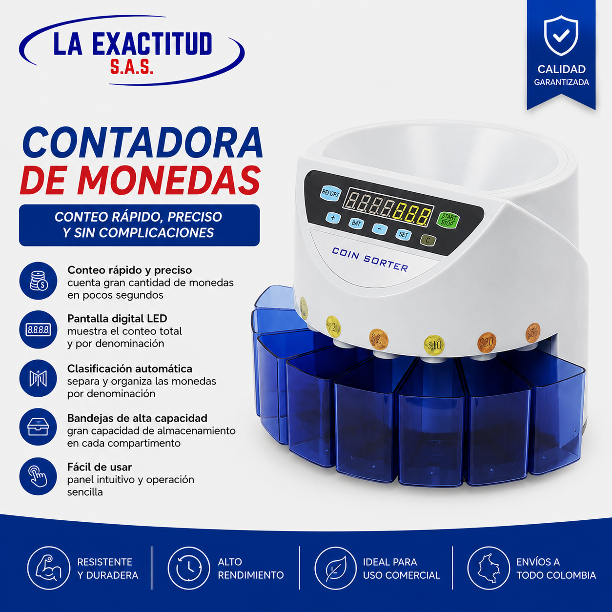 Contadora de Monedas