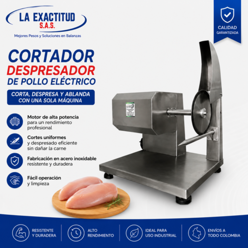 Cortador Despresador de Pollo Eléctrico