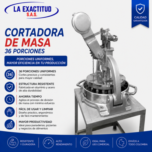 Cortadora de Masa 36 Porciones