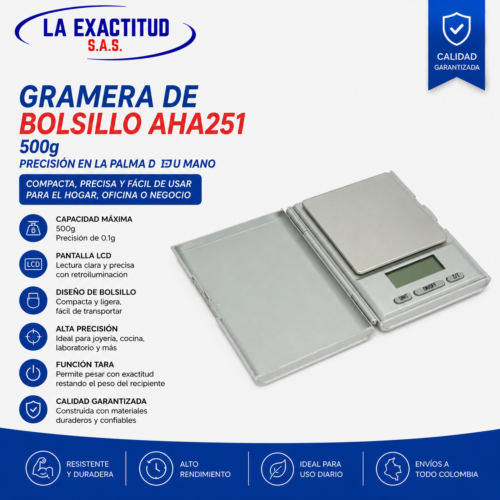 Gramera de Bolsillo AHA251