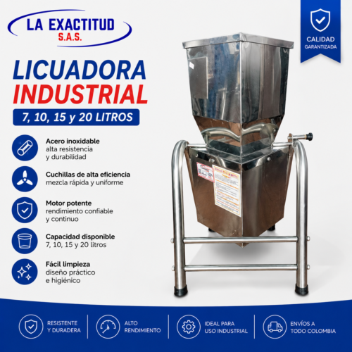 Licuadora Industrial La Exactitud