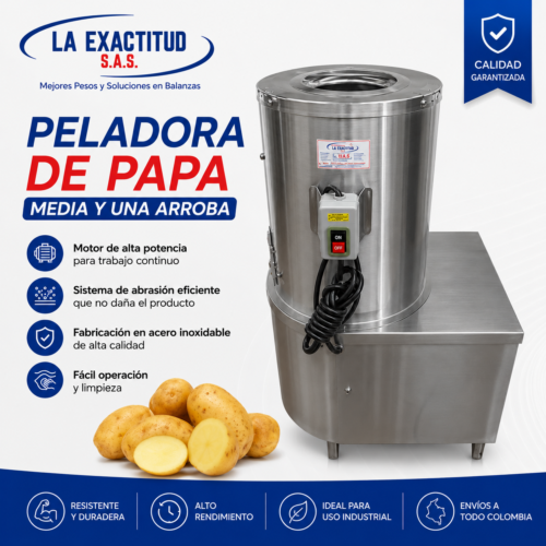 Peladora de Papa Media y Una Arroba