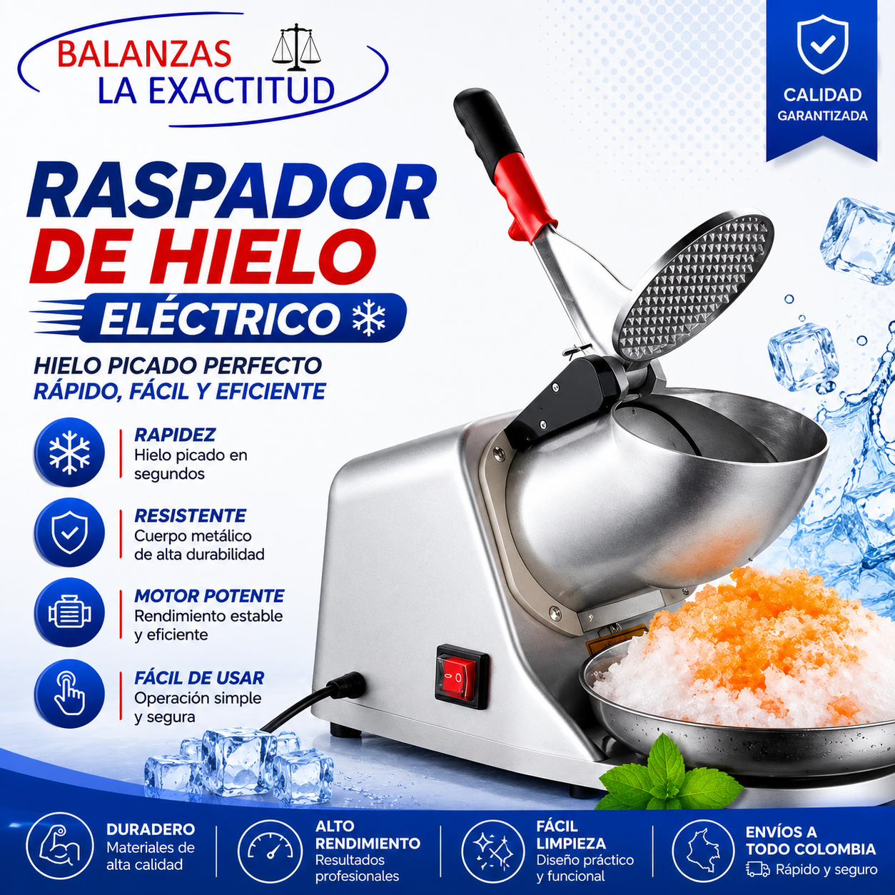 Raspador de Hielo Eléctrico
