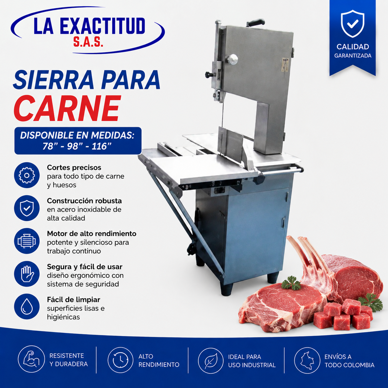Sierra para Carne Industrial